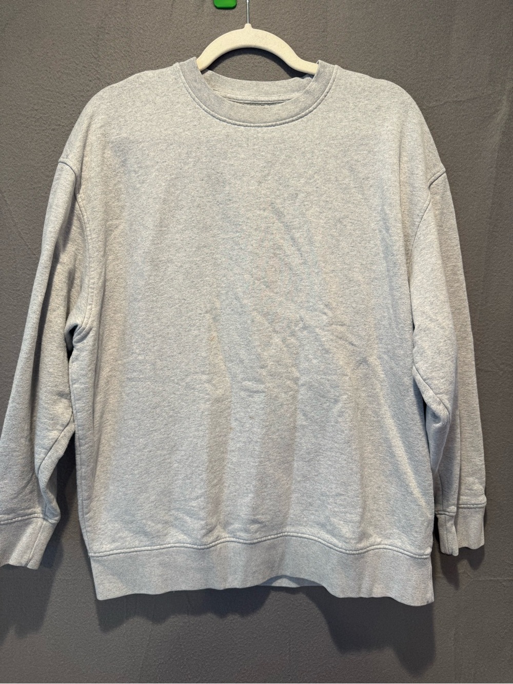 MATE the Label Light Gray Crewneck Sweatshirt
